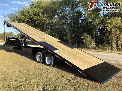 tilt skid steer trailer|deck over tilt flatbed trailers.